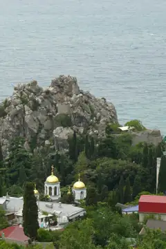 Фортеця «Горзувіти» (руїни) — загальний вигляд, Гурзуф