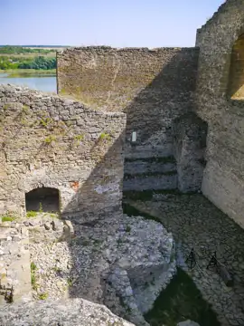 Південно-східна башта замку (руїни) — загальний вигляд, Хотин