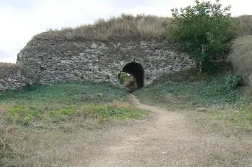 Кам'янецька (Потайна) брама (Анадольські ворота) нової фортеці — загальний вигляд, Хотин