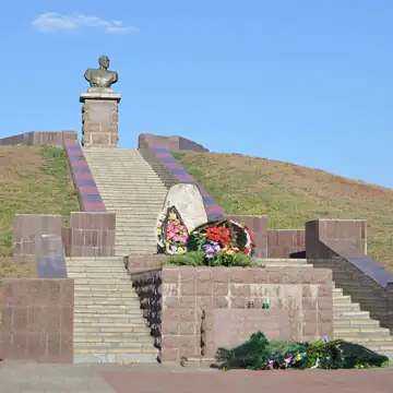 Могила кошового отамана Івана Сірка — загальний вигляд, Капулівка