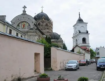 Василіянський монастир — загальний вигляд, Жовква