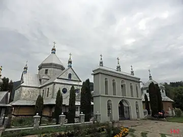 Церква та дзвіниця — загальний вигляд, Яворів