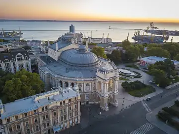 Історичний центр Одеси — Будинок театру опери та балету Одеса, Приморський район