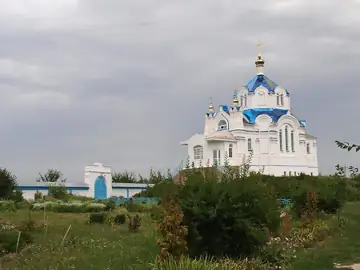 Благовіщенська церква — загальний вигляд, Мгар