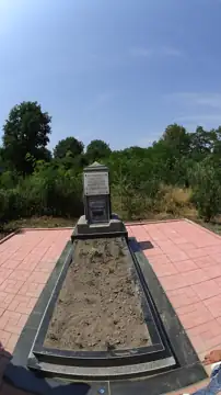 Могила композитора П. І. Ніщинського — Впорядкована та доглянута могила П.Ніщинського станом на липень р, Ворошилівка