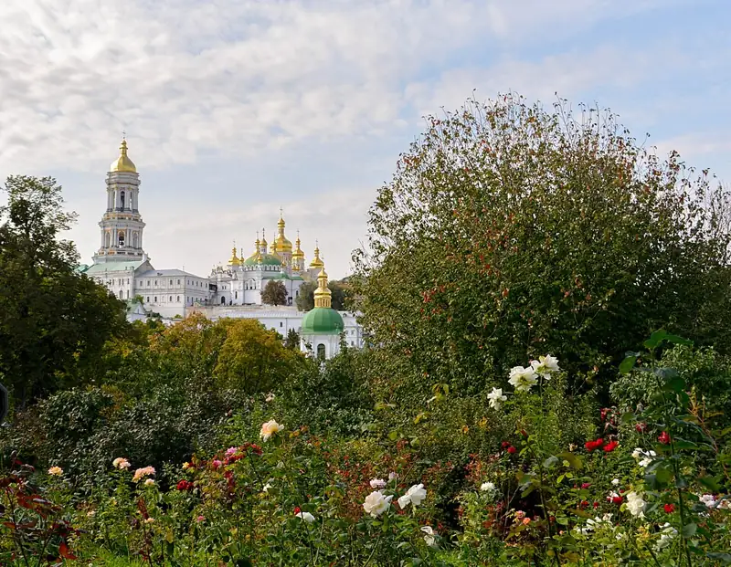 Києво-Печерська лавра — панорама околиць, Київ
