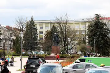 Пам'ятник Данилові Галицькому — загальний вигляд, Тернопіль
