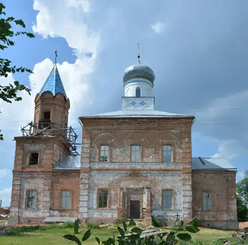 Покровська церква — загальний вигляд, Лебедин