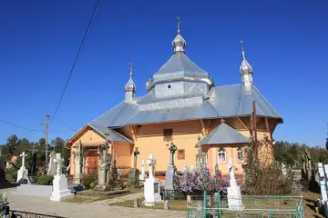 Церква святого Архистратига Михаїла (Стара Жадова) — загальний вигляд, Стара Жадова
