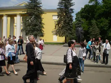 Пам'ятник Іванові Франку в Дрогобичі — загальний вигляд, Дрогобич
