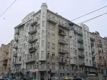 Будинок на вулиці Саксаганського, 26/26 — загальний вигляд, Київ