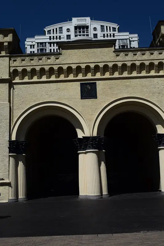 Микільська брама Київської фортеці — панорама околиць, Київ